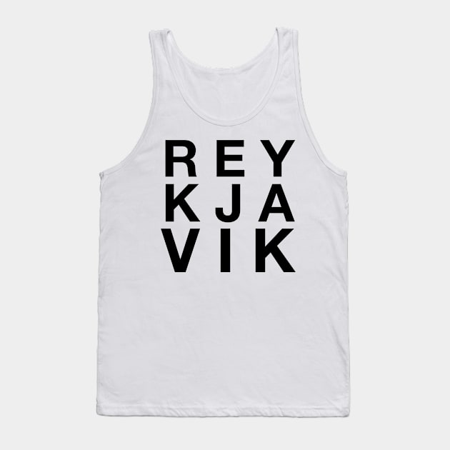 REYKJAVIK Tank Top by mivpiv